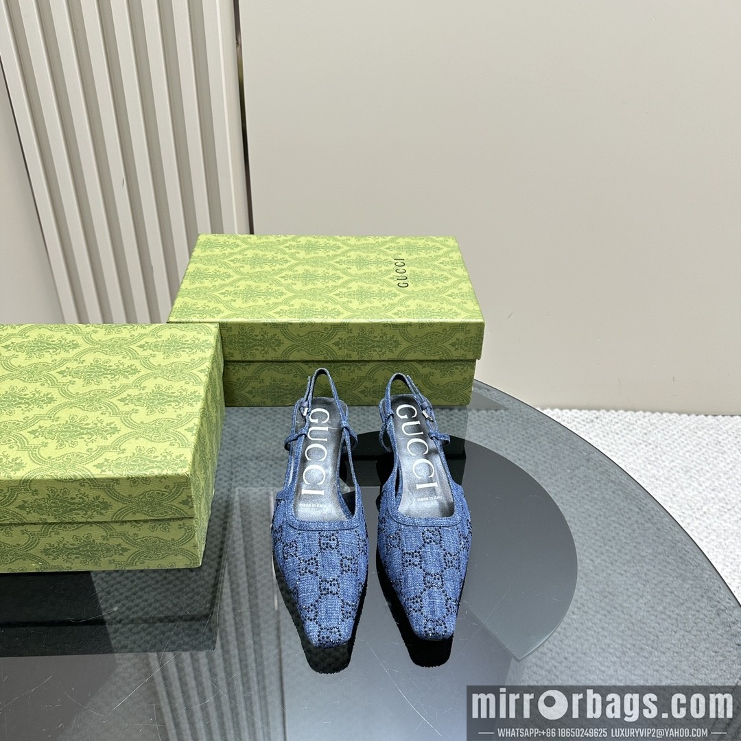 Gucci Replica Shoes sz35-39 4.5cm h0606