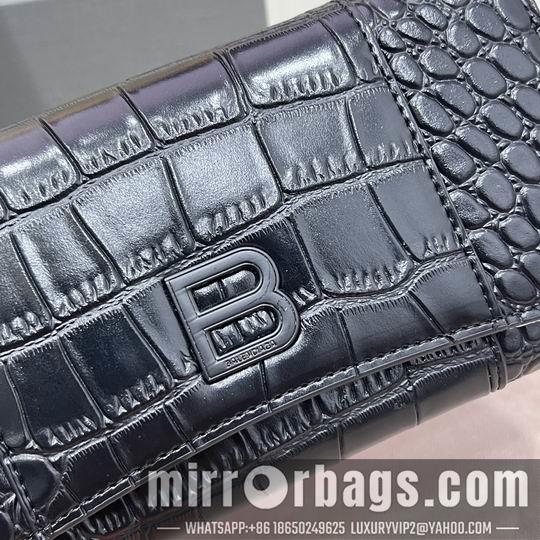 Balenciaga Bags Balenciaga 6001891黑扣 19.8x9.9x3.8cm zy