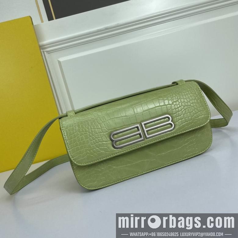 Balenciaga Bags WW69321绿 25X12X8