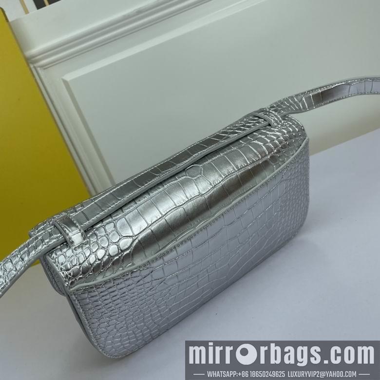 Balenciaga Bags WW69321银 25X12X8