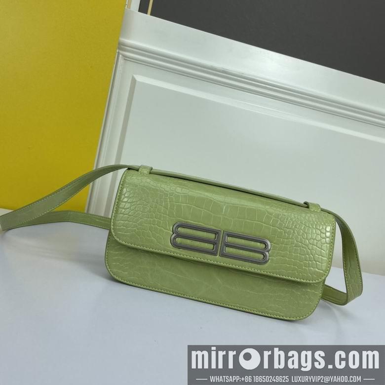 Balenciaga Bags WW69321绿 25X12X8