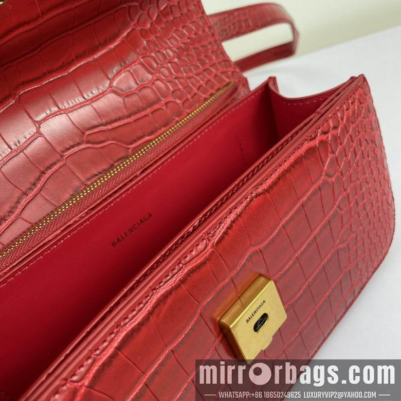 Balenciaga Bags WW69321红 25X12X8