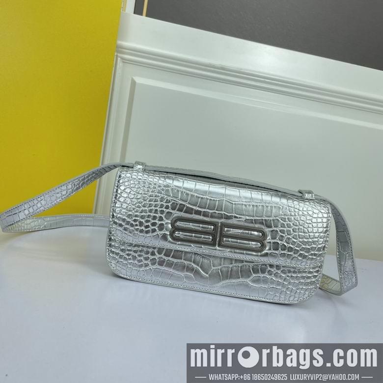 Balenciaga Bags WW69321银 25X12X8