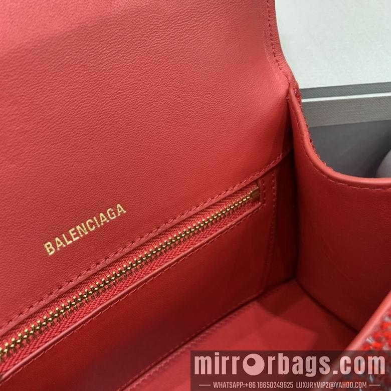 Balenciaga Bags Hourglass 23x10x14cm FY 4