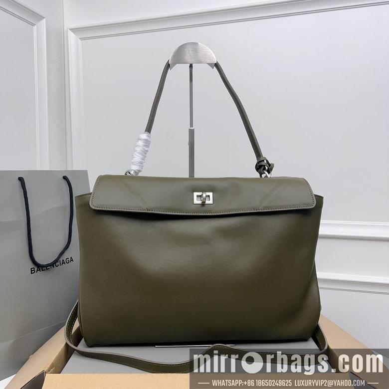 Balenciaga Bags Rodeo 35X23X11cm 071412 GY 5
