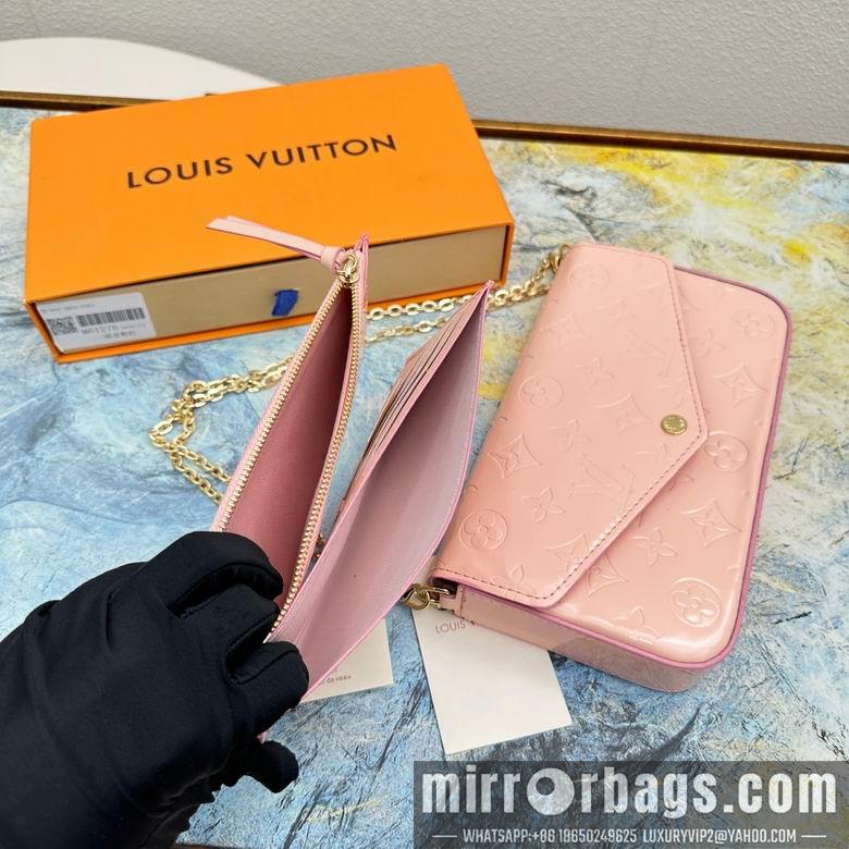 1:1 Louis Vuitton Bags 61276 21X11X2cm YG 4colour