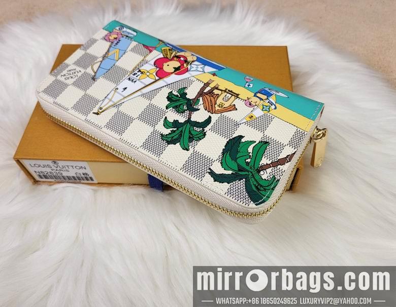 1:1 Louis Vuitton Bags Zippy 82839 19.5x10.5x2.5cm zy