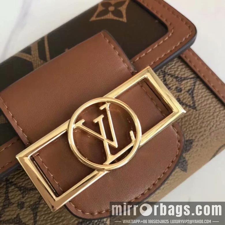 1:1 Louis Vuitton Bags Dauphine M68725 12x9.5x3.5cm ss