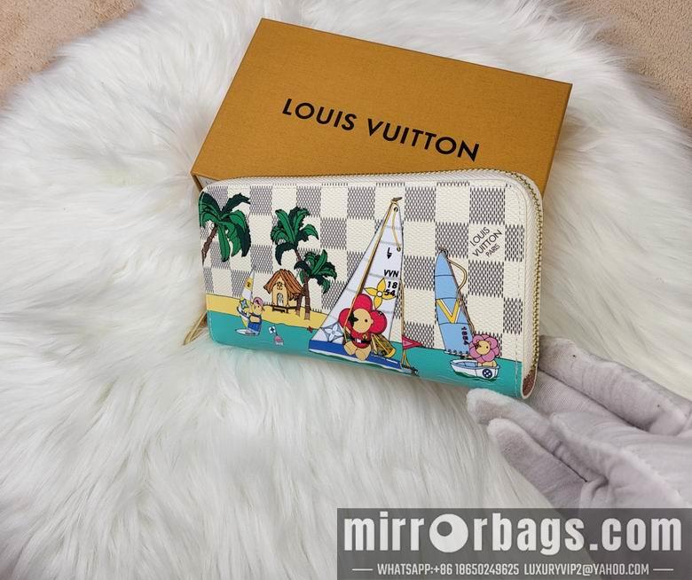 1:1 Louis Vuitton Bags Zippy 82839 19.5x10.5x2.5cm zy