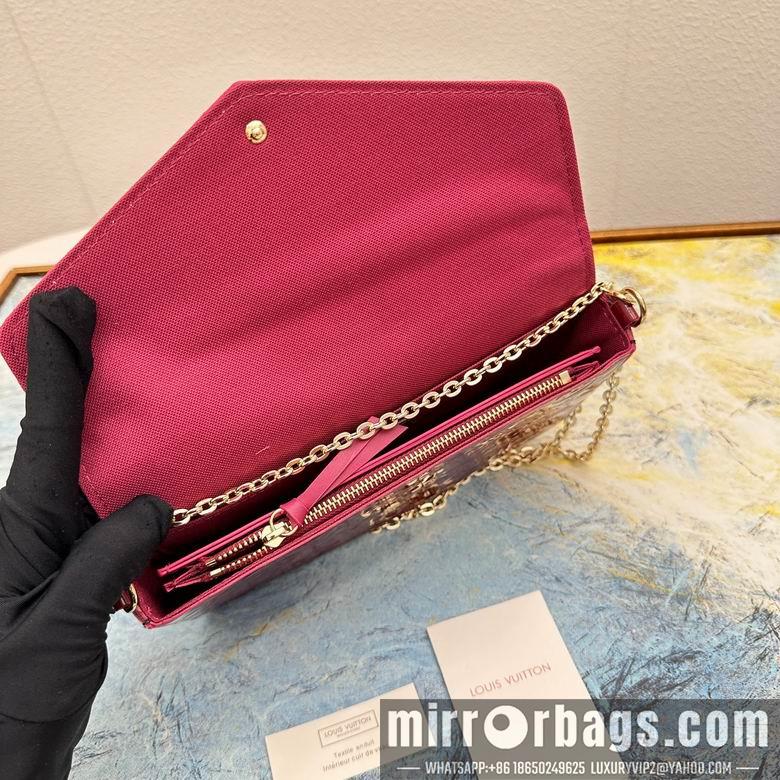 1:1 Louis Vuitton Bags 61276 21X11X2cm YG 4colour