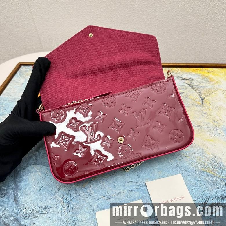 1:1 Louis Vuitton Bags 61276 21X11X2cm YG 4colour
