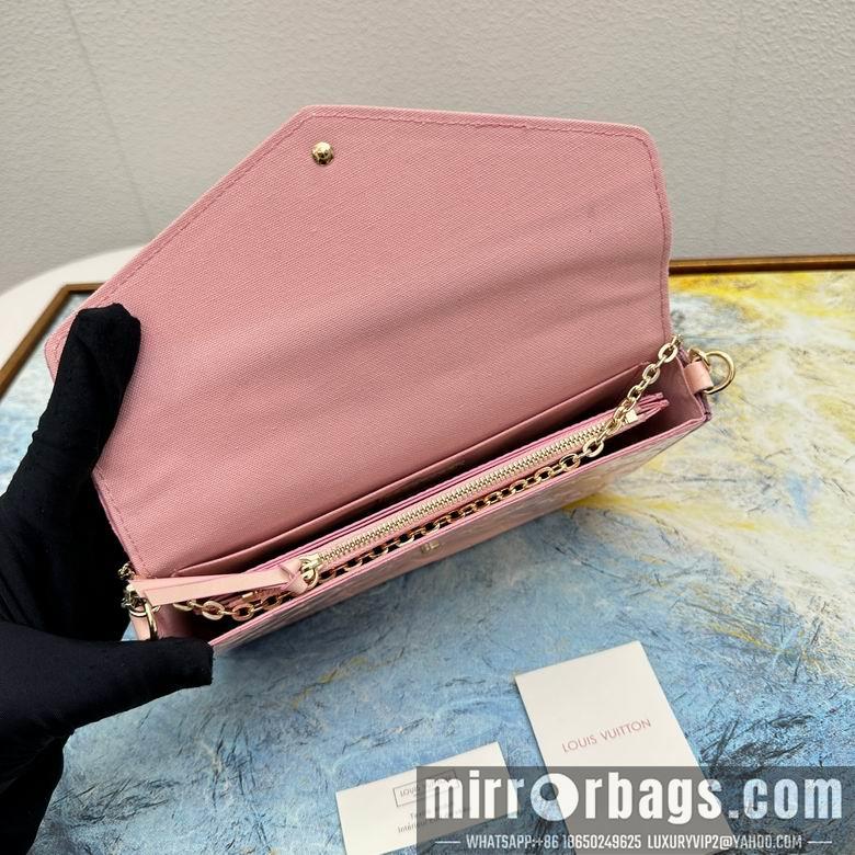 1:1 Louis Vuitton Bags 61276 21X11X2cm YG 4colour