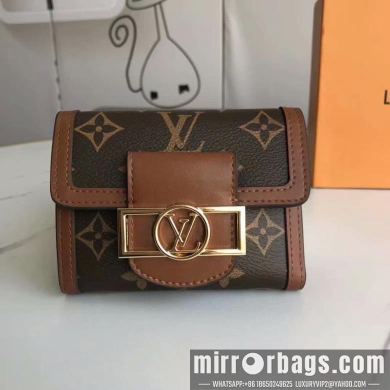 1:1 Louis Vuitton Bags Dauphine M68725 12x9.5x3.5cm ss1