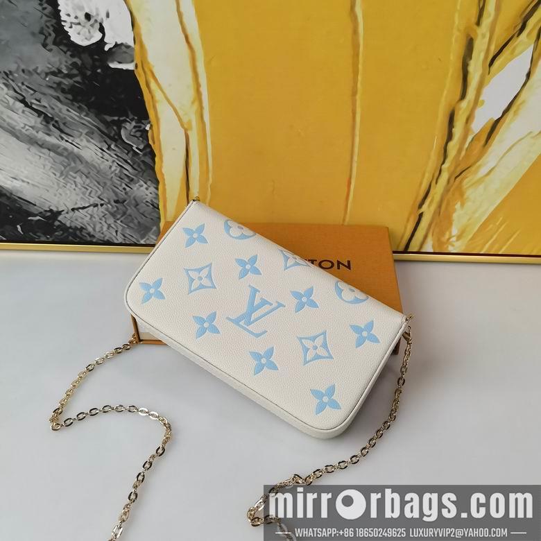 1:1 Louis Vuitton Bags M83025 21X12X3cm ZC 2colour