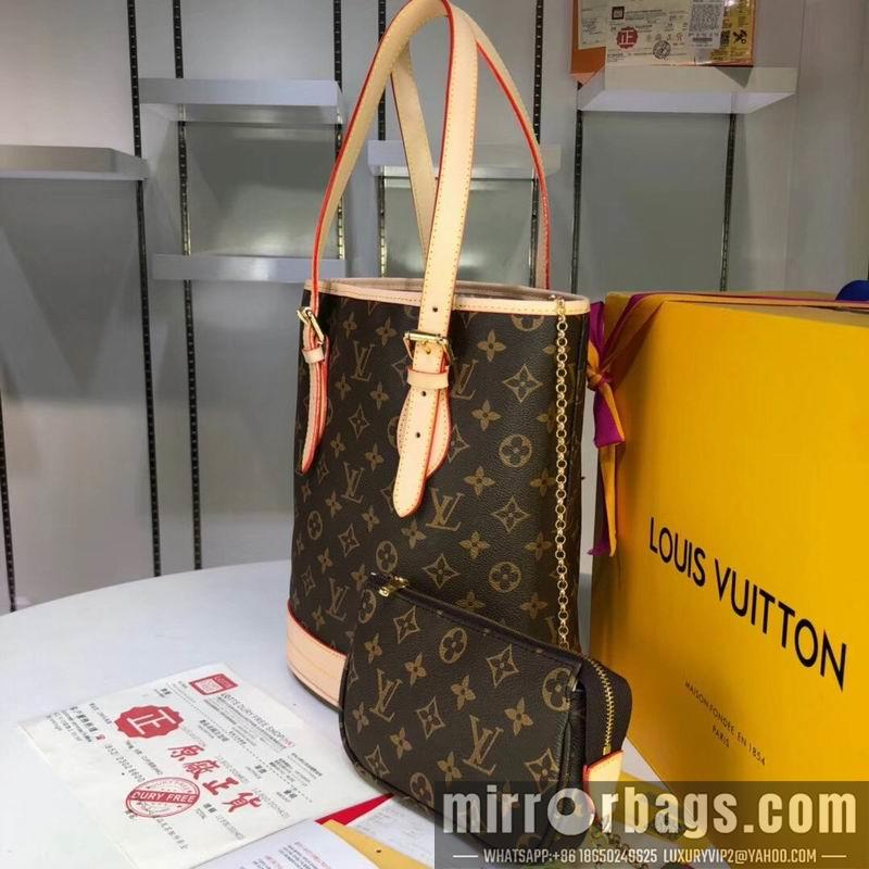 1:1 Louis Vuitton Bags Petit Bucket M42238 ss