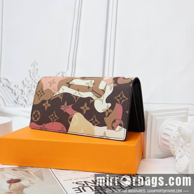 1:1 Louis Vuitton Bags 82592 19X10X1.5cm YG 2colour