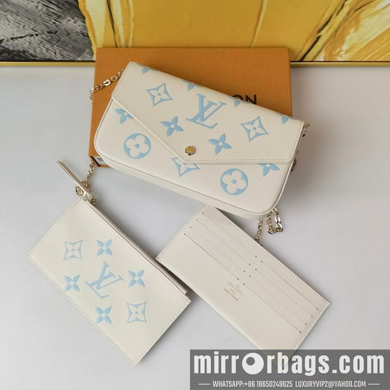 1:1 Louis Vuitton Bags M83025 21X12X3cm ZC 2colour