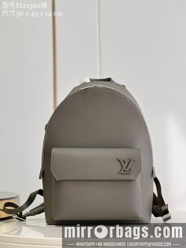 1:1 Louis Vuitton Bags Aerogram M21362蓝 绿30x43x13cm CN