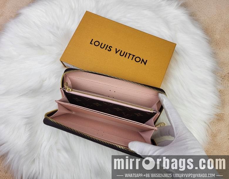 1:1 Louis Vuitton Bags Zippy 82839 19.5x10.5x2.5cm zy
