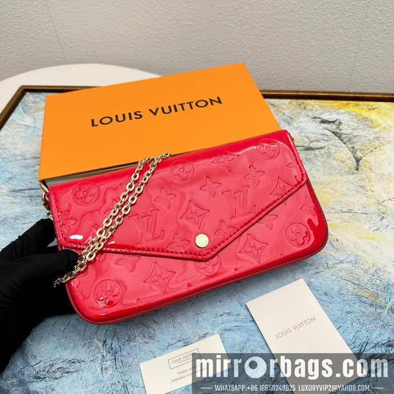 1:1 Louis Vuitton Bags 61276 21X11X2cm YG 4colour