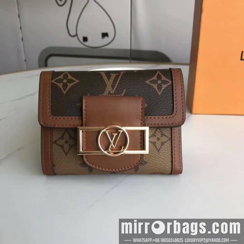 1:1 Louis Vuitton Bags Dauphine M68725 12x9.5x3.5cm ss