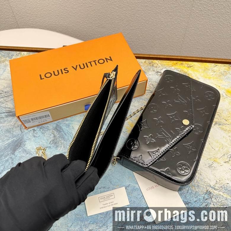 1:1 Louis Vuitton Bags 61276 21X11X2cm YG 4colour