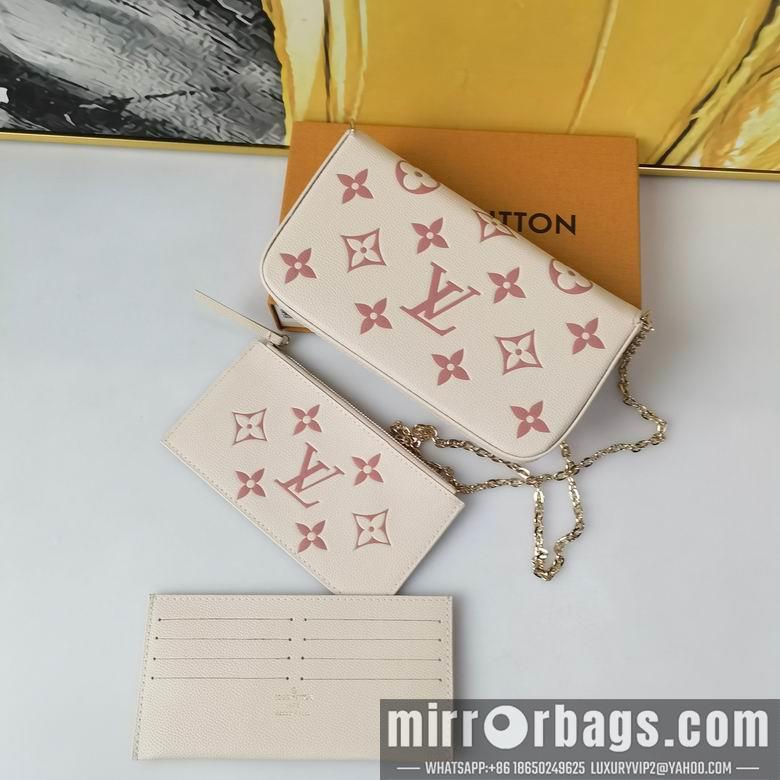 1:1 Louis Vuitton Bags M83025 21X12X3cm ZC 2colour