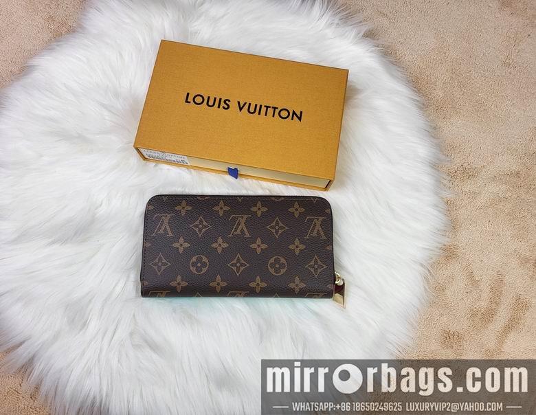 1:1 Louis Vuitton Bags Zippy 82839 19.5x10.5x2.5cm zy