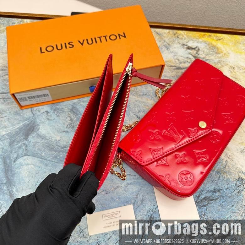 1:1 Louis Vuitton Bags 61276 21X11X2cm YG 4colour