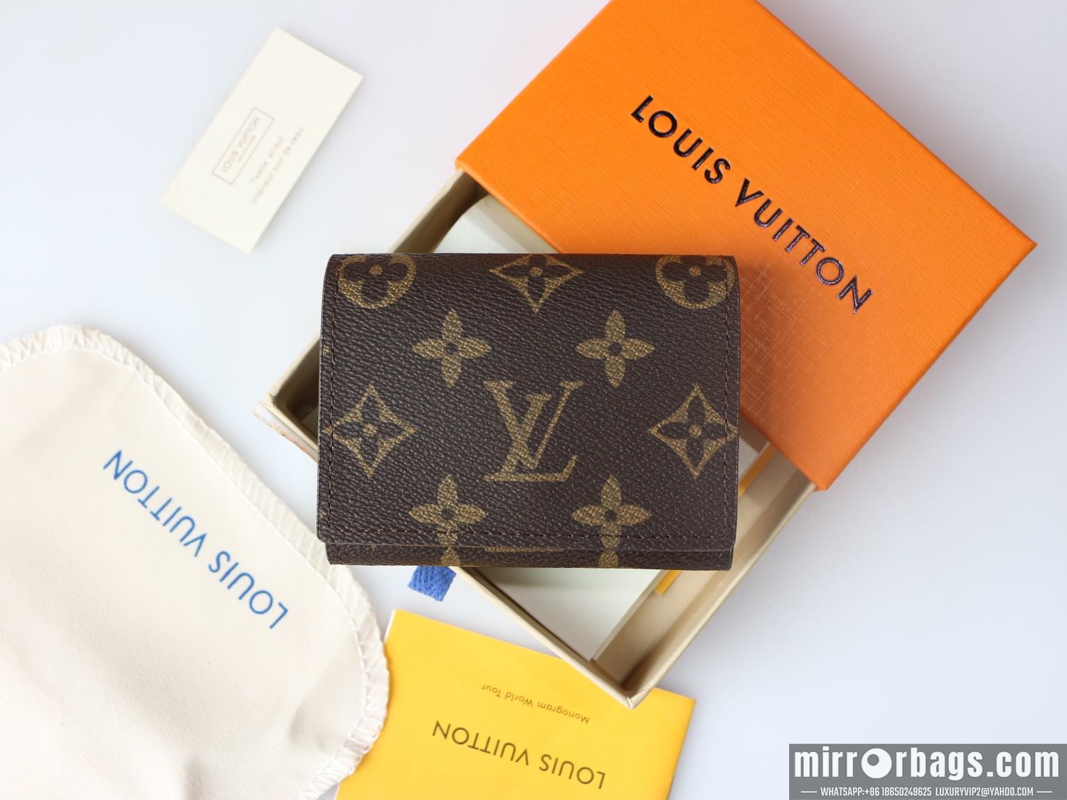 1:1 Louis Vuitton Bags Visite M63801 10.5x8x1.5cm zy2