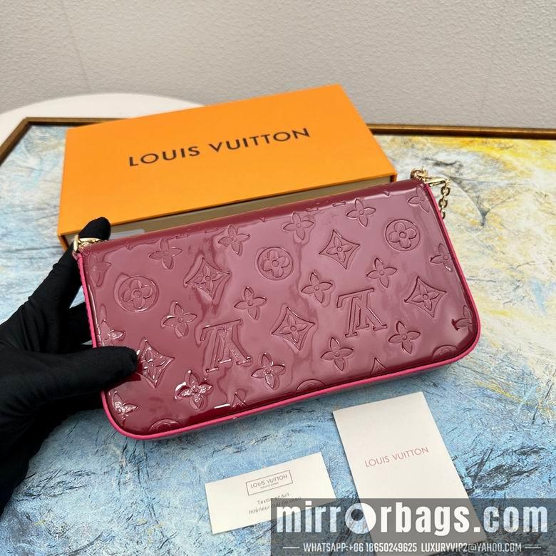 1:1 Louis Vuitton Bags 61276 21X11X2cm YG 4colour