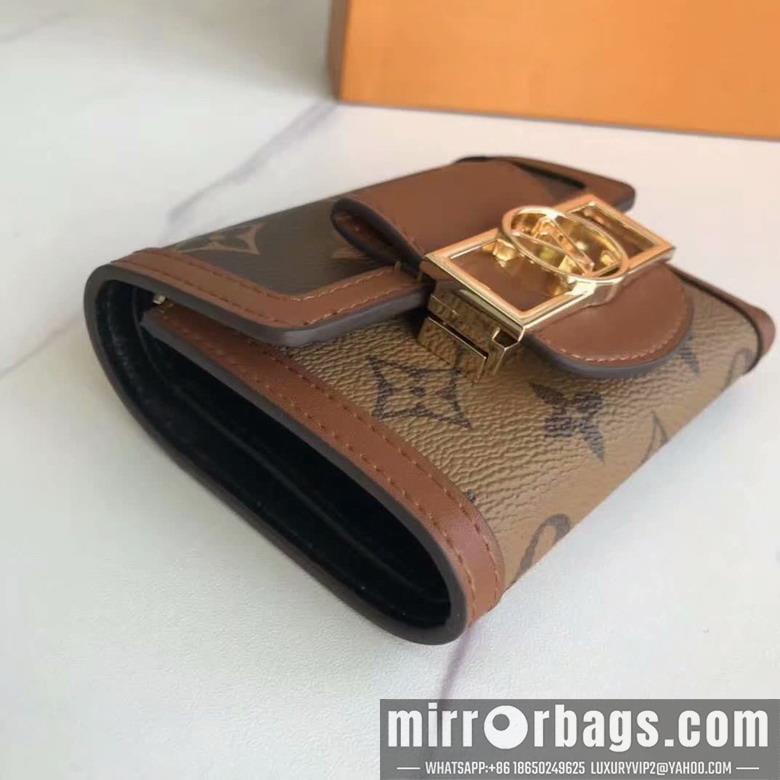 1:1 Louis Vuitton Bags Dauphine M68725 12x9.5x3.5cm ss