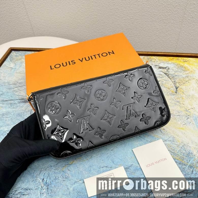 1:1 Louis Vuitton Bags 61276 21X11X2cm YG 4colour