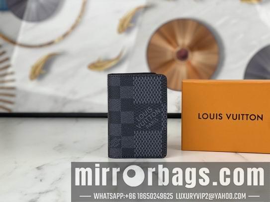 1:1 Louis Vuitton Bags Pocket Organiser N60341 8x11x1cm zy