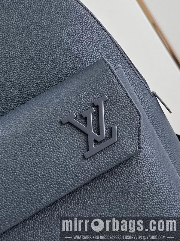 1:1 Louis Vuitton Bags Aerogram M21362蓝 绿30x43x13cm CN