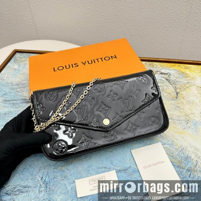 1:1 Louis Vuitton Bags 61276 21X11X2cm YG 4colour