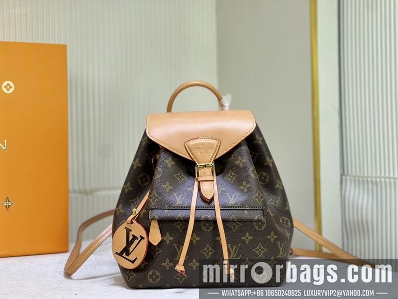 1:1 Louis Vuitton Bags Montsouris M45205 27.5x33x14cm ss