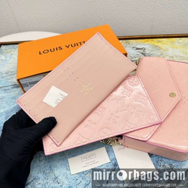 1:1 Louis Vuitton Bags 61276 21X11X2cm YG 4colour