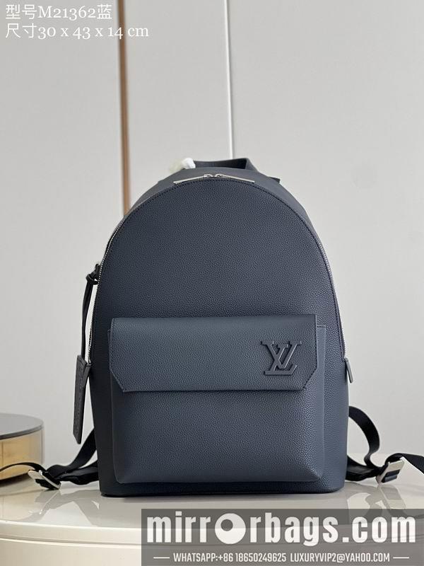 1:1 Louis Vuitton Bags Aerogram M21362蓝 绿30x43x13cm CN