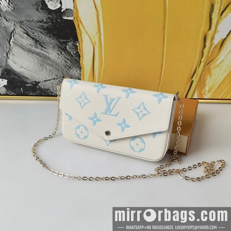 1:1 Louis Vuitton Bags M83025 21X12X3cm ZC 2colour