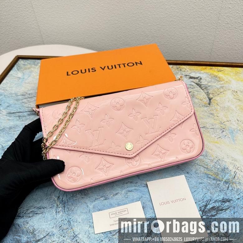1:1 Louis Vuitton Bags 61276 21X11X2cm YG 4colour