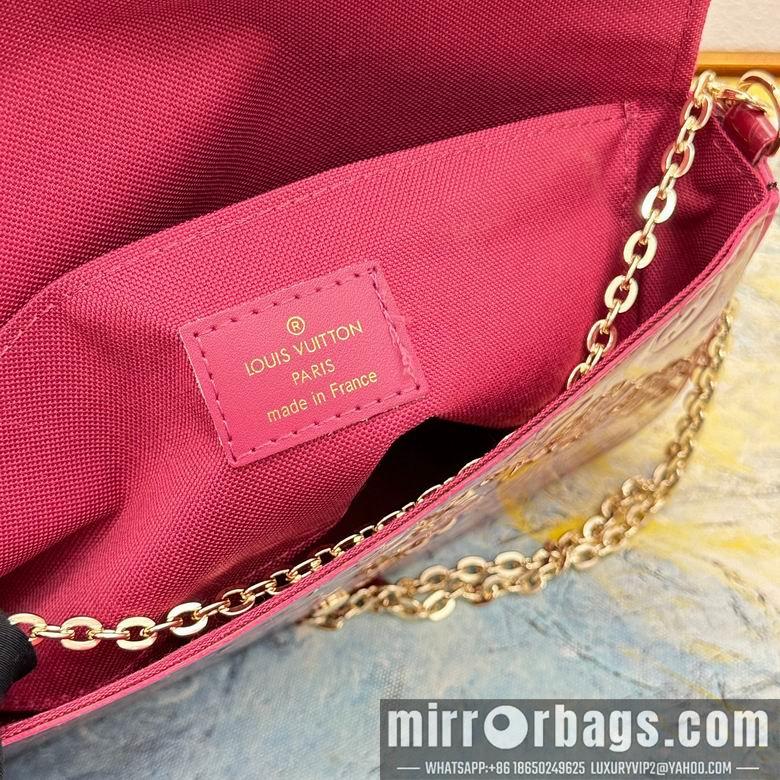 1:1 Louis Vuitton Bags 61276 21X11X2cm YG 4colour