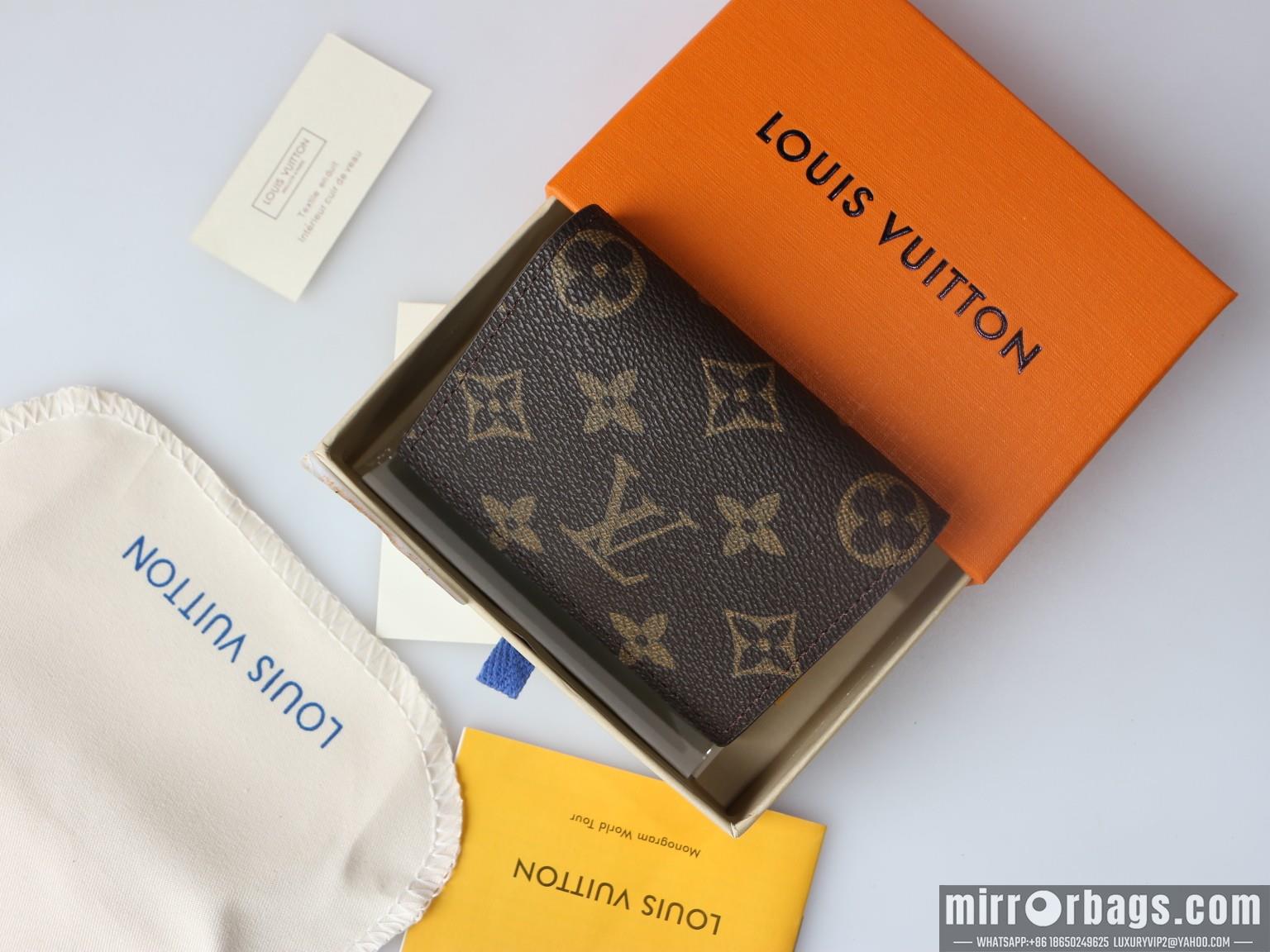 1:1 Louis Vuitton Bags Visite M63801 10.5x8x1.5cm zy2