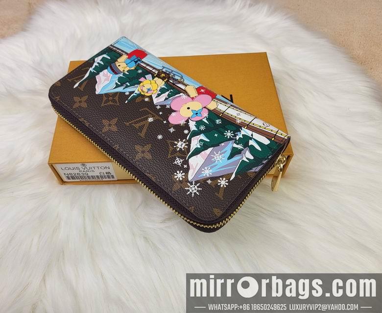 1:1 Louis Vuitton Bags Zippy 82839 19.5x10.5x2.5cm zy