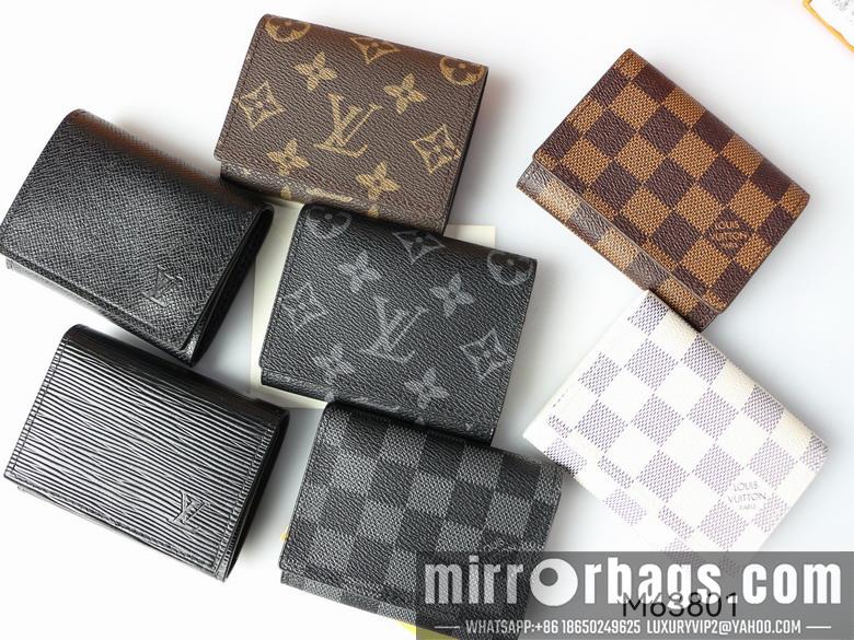 1:1 Louis Vuitton Bags Visite M63801 10.5x8x1.5cm zy