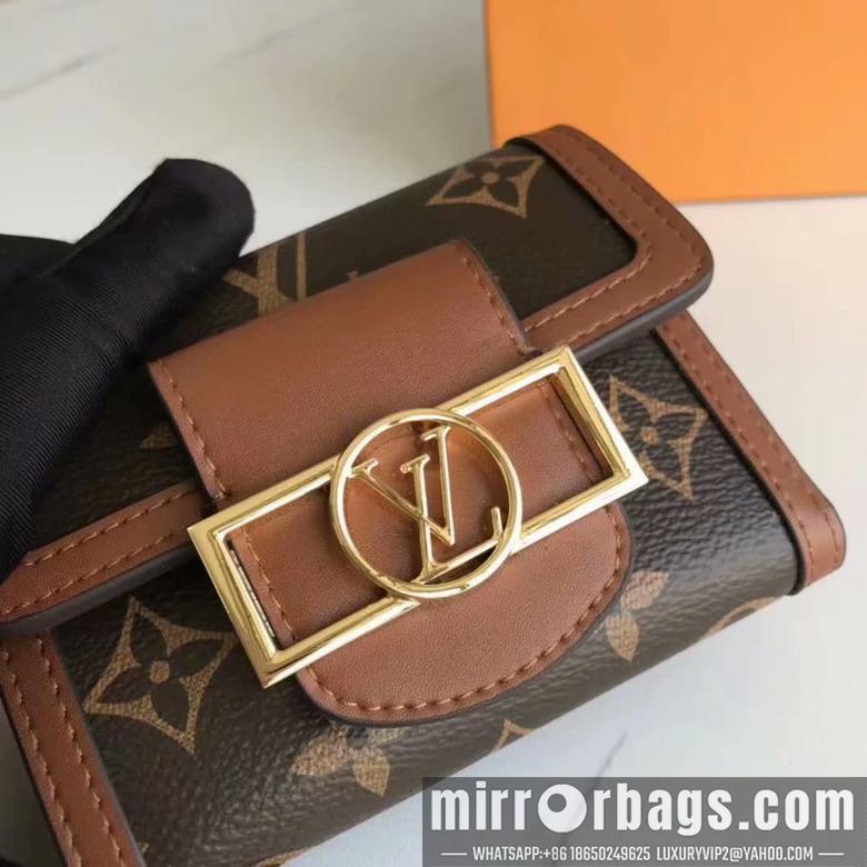 1:1 Louis Vuitton Bags Dauphine M68725 12x9.5x3.5cm ss1
