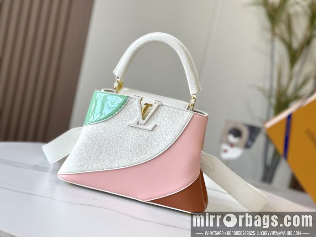1:1 Louis Vuitton Bags Capucines M59864 27x18x9cm cs2色