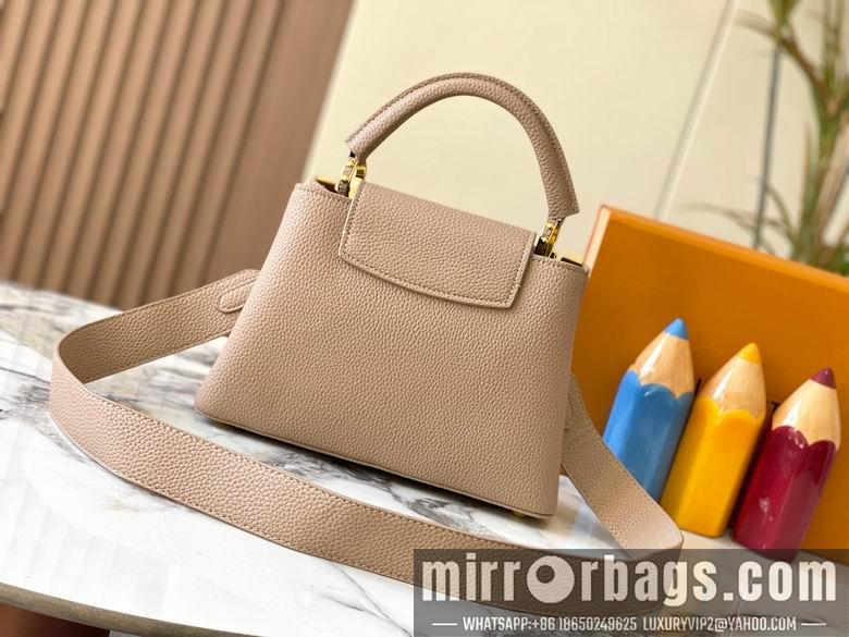 1:1 Louis Vuitton Bags Capucines M23766 27x18x9cm ss