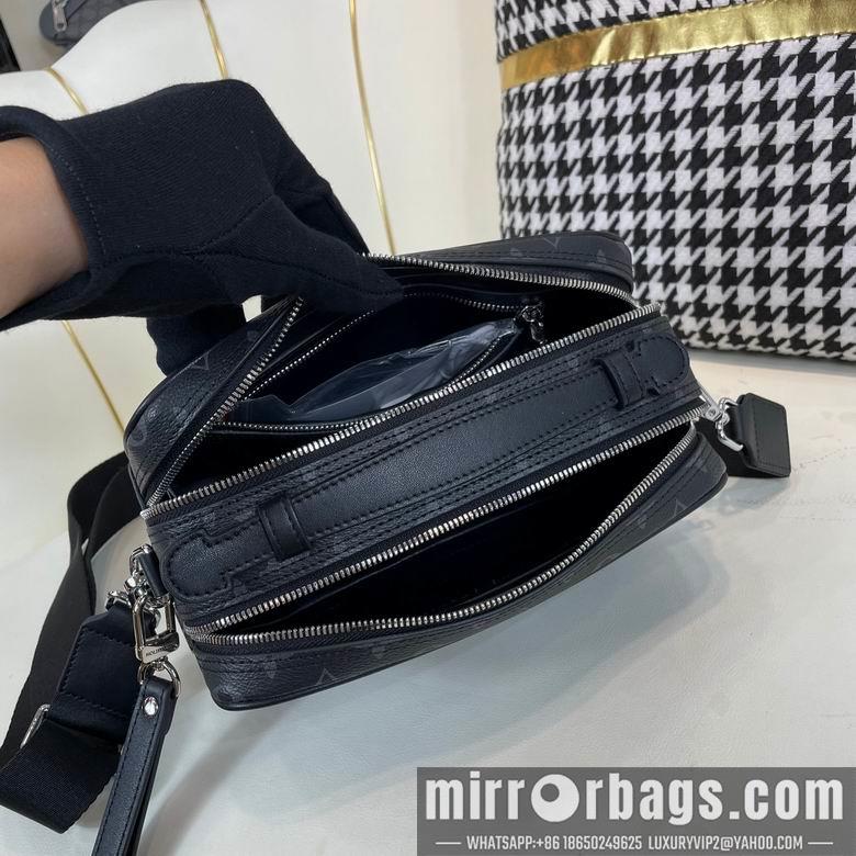 1:1 Louis Vuitton Bags 126-3 25X15X10cm WP 2colour