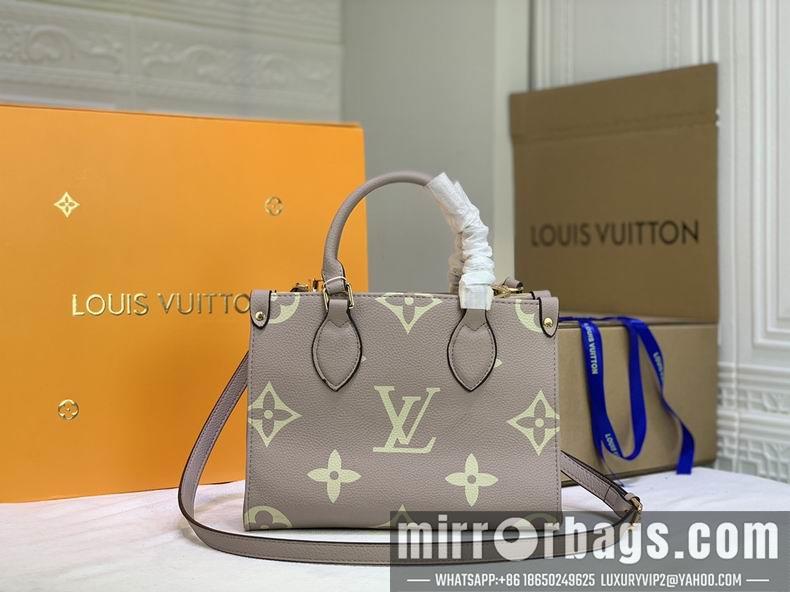 1:1 Louis Vuitton Bags onthego M45659 25x19x11.5 cm cs